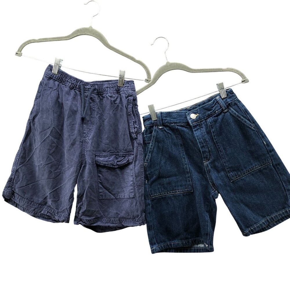 Zara Kids‎ Size 10-12 Shorts BUNDLE Bermuda Denim Linen Blend Cargo Summer